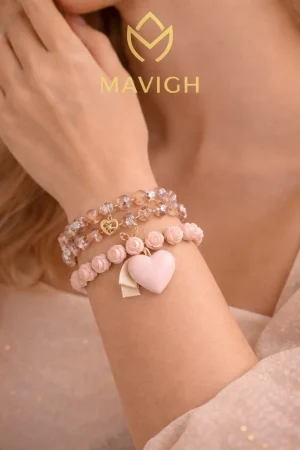 Pulsera rosada