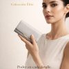 Billetera rectangular lisa (negro,gris,marron)