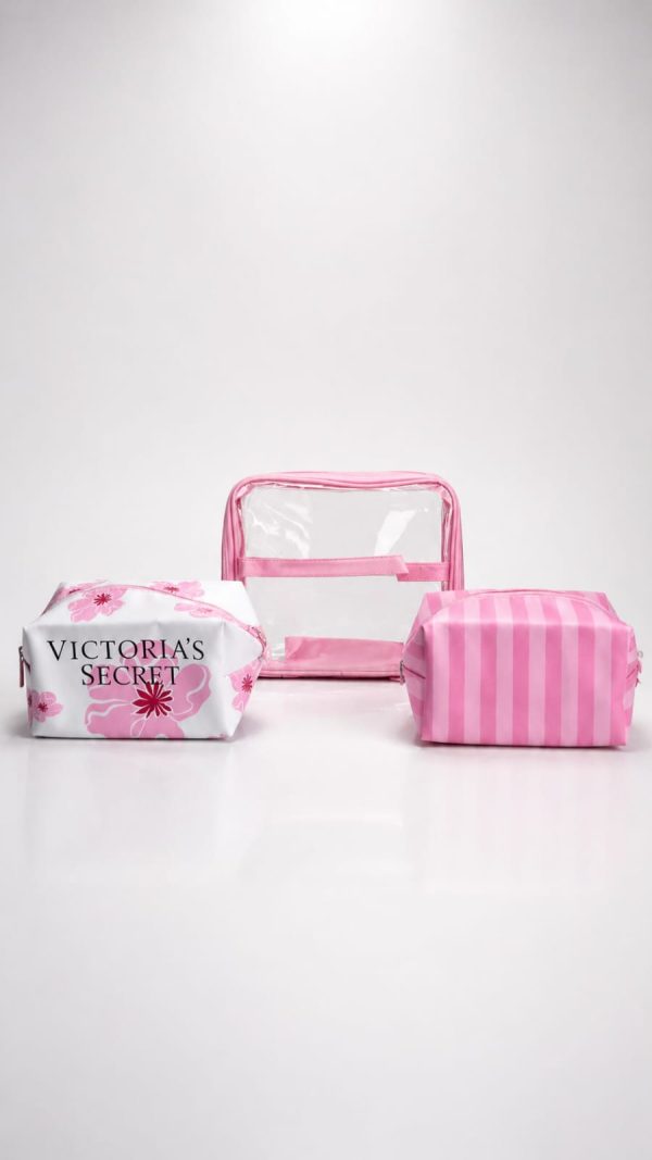 CSMVS2001-2 Cosmetiquera 3 piezas victoria secret