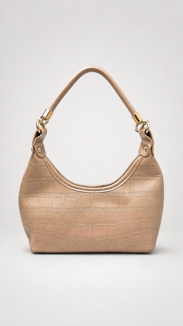 Cartera media  luna (negro,beige,camel,rosa)