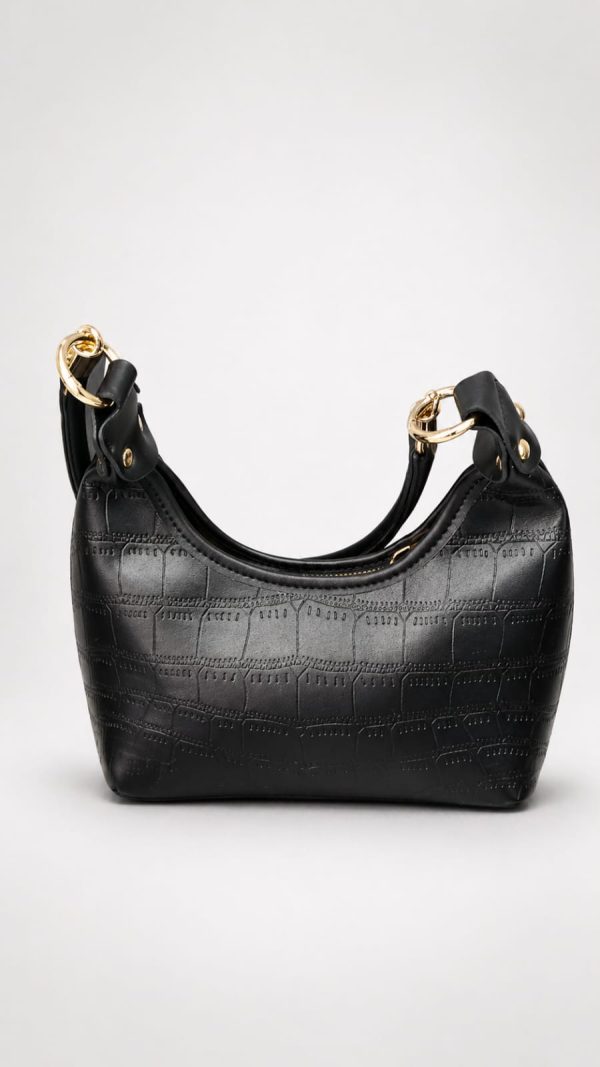 Cartera media  luna (negro,beige,camel,rosa)
