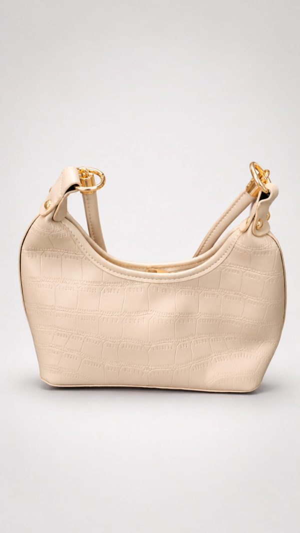 Cartera media  luna (negro,beige,camel,rosa)
