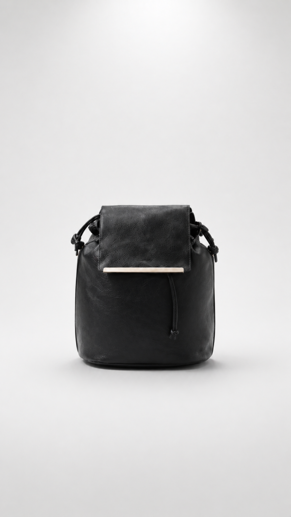 Mochila bucket cordón (negro,marron,beige)