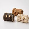 MNPMB2001-1 Monedero pequeño tipo mini bolso (marron,café,beige)