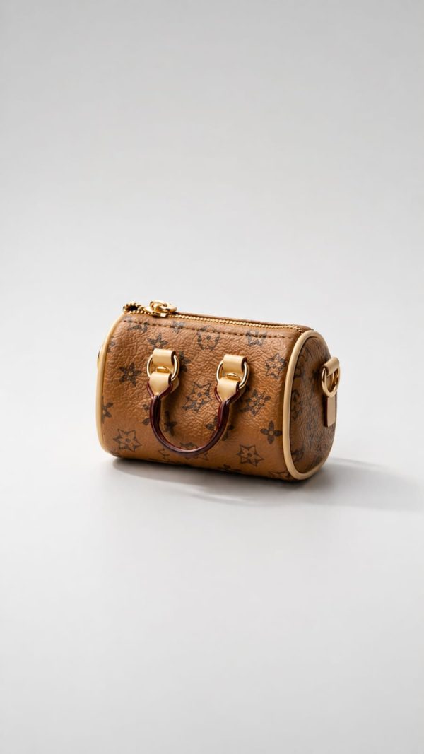 MNPMB2001-4 Monedero pequeño tipo mini bolso (marron,café,beige)