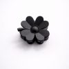 VMF2001-1 Vincha mediana flor petalos redondeados (negro,blanco,mostaza,rosado,café)