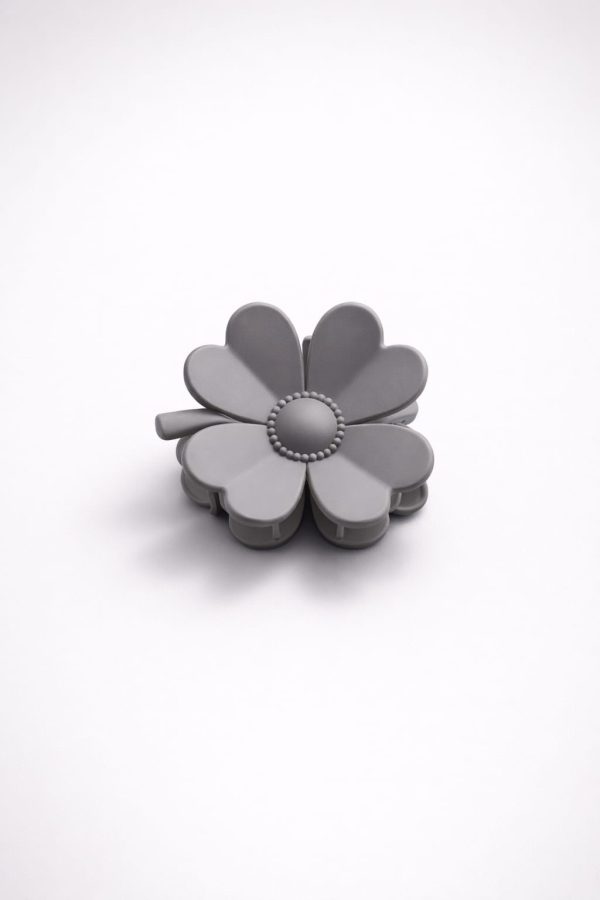 VMF2001-2 Vincha mediana flor petalos redondeados (negro,blanco,mostaza,rosado,café)