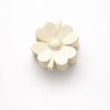 VMF2001-5 Vincha mediana flor petalos redondeados (negro,blanco,mostaza,rosado,café)