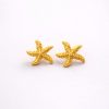 Arete estrella mar dorada