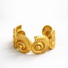 Pulsera caracol dorado