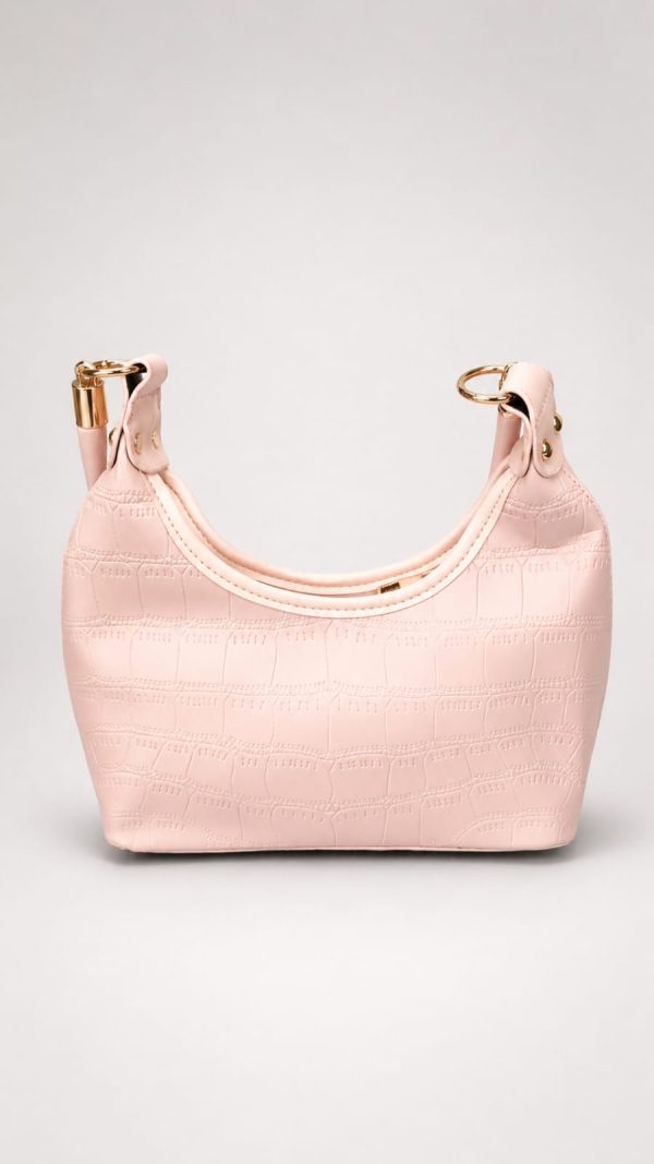 Cartera media  luna (negro,beige,camel,rosa)