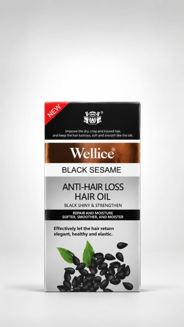 Aceite capilar Wellice Black Sesame (150 ml)
