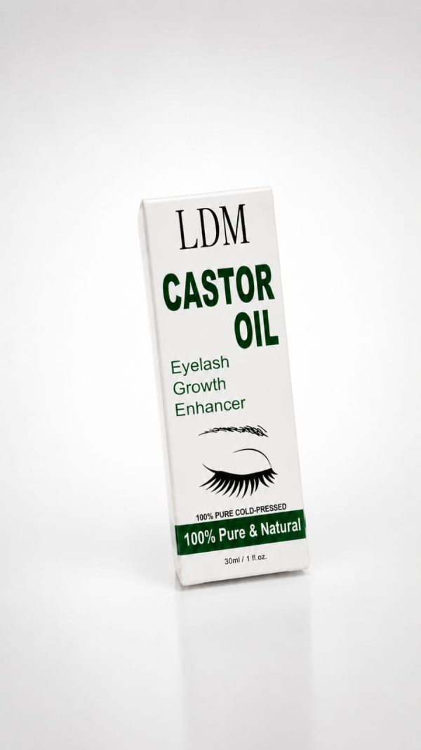Aceite castor oil crecimiento pestaña y cejas (30 ml)