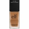 Base liquida de Elf covertura media acabado satinado tono (linen 81375,tan 83113)