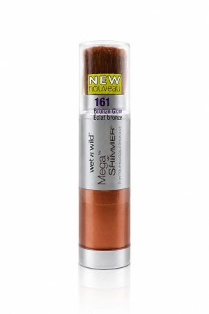 Bronzer en polvo suelto  Wet n Wild Mega Shimmer con aplicador de brocha integrado