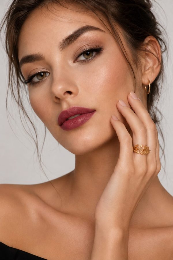 Labial en barra Maybelline Super Stay tono ciruela