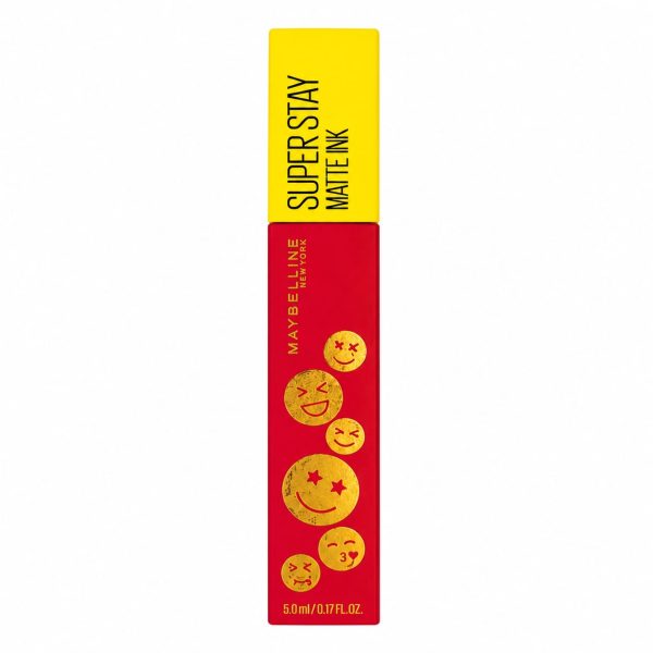 Labial liquido Maybelline New Yor colección Moodmakers tono 450,445