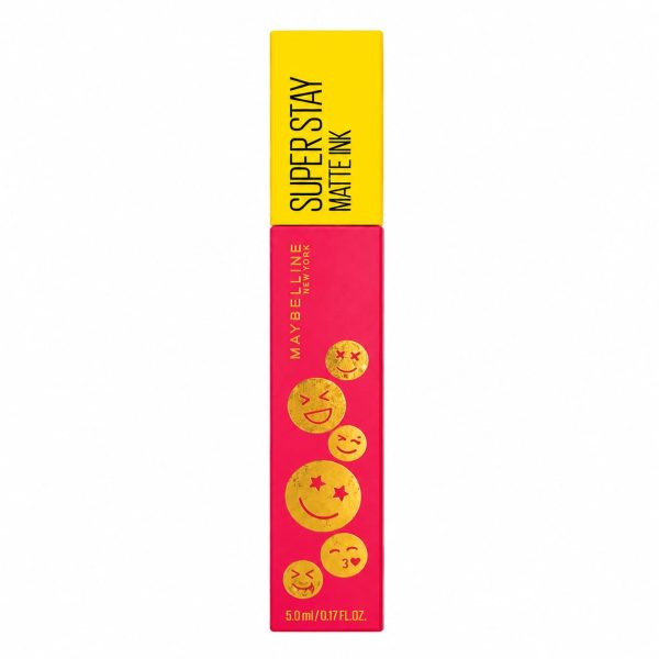 Labial liquido Maybelline New Yor colección Moodmakers tono 450,445