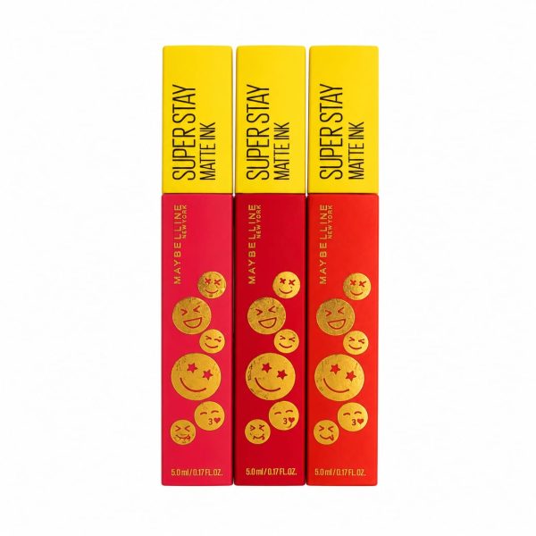 Labial liquido Maybelline New Yor colección Moodmakers tono 450,445