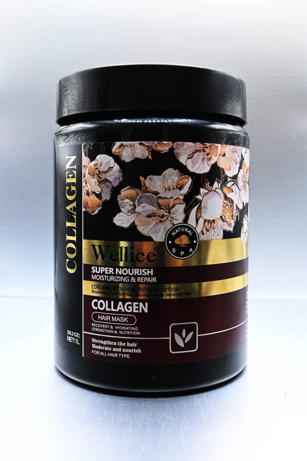 Mascarilla capilar de colágeno Wellice (35.2 oz)