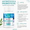 Prebióticos y Probióticos 20 billion (60 capsulas) 24g de Vital Health