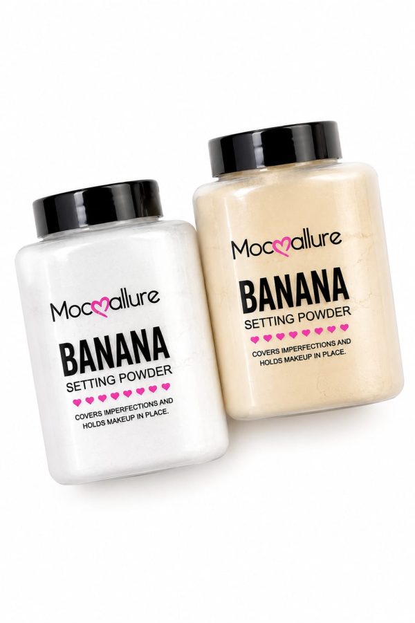 Polvo suelto banana marca  Mocallure