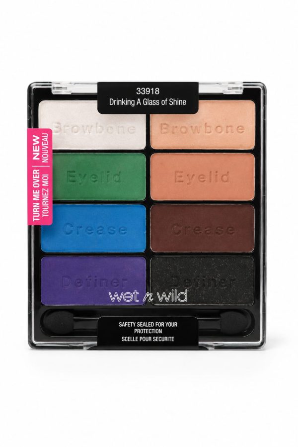 PSDGS1001-1 Paleta sombras Drinking a Glass of Shine (6 colores) Wet n wild
