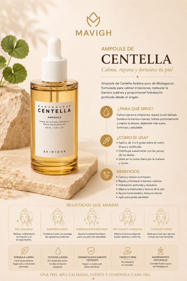 Suero facial Centella Ampoule (100 ml)