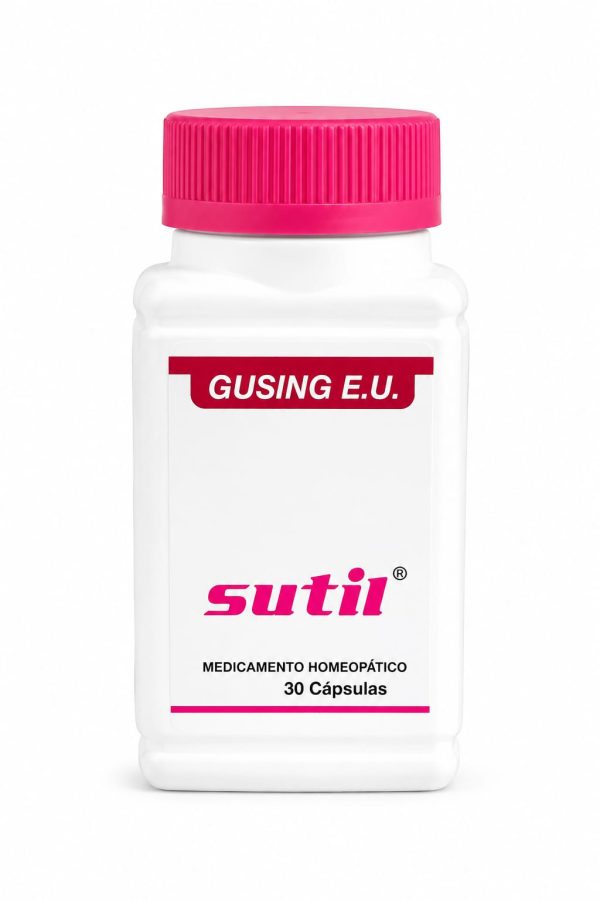 Sutil medicamento homeopático marca Gusing  E.U