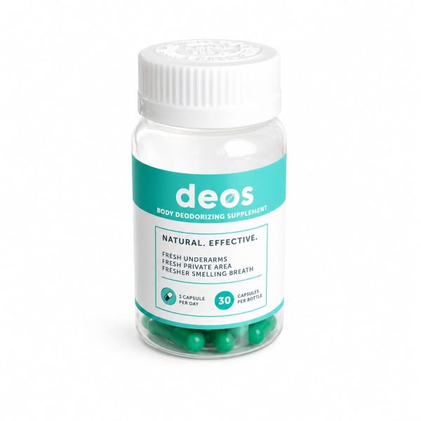 Suplemento desodorante interno en capsulas DEOS (30 cap)