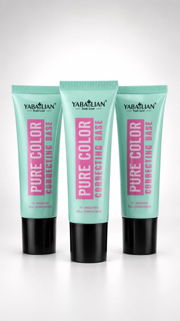 Base correctora de Yabaolian diseñada para neutralizar enrojecimiento e imperfecciones