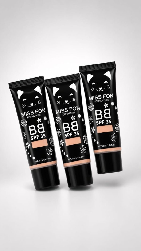 Base liquida Miss Fon (40 ml) con proteccion solar SPF 35