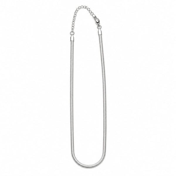 CAIP1001-1 Cadena acero inoxidable plateada