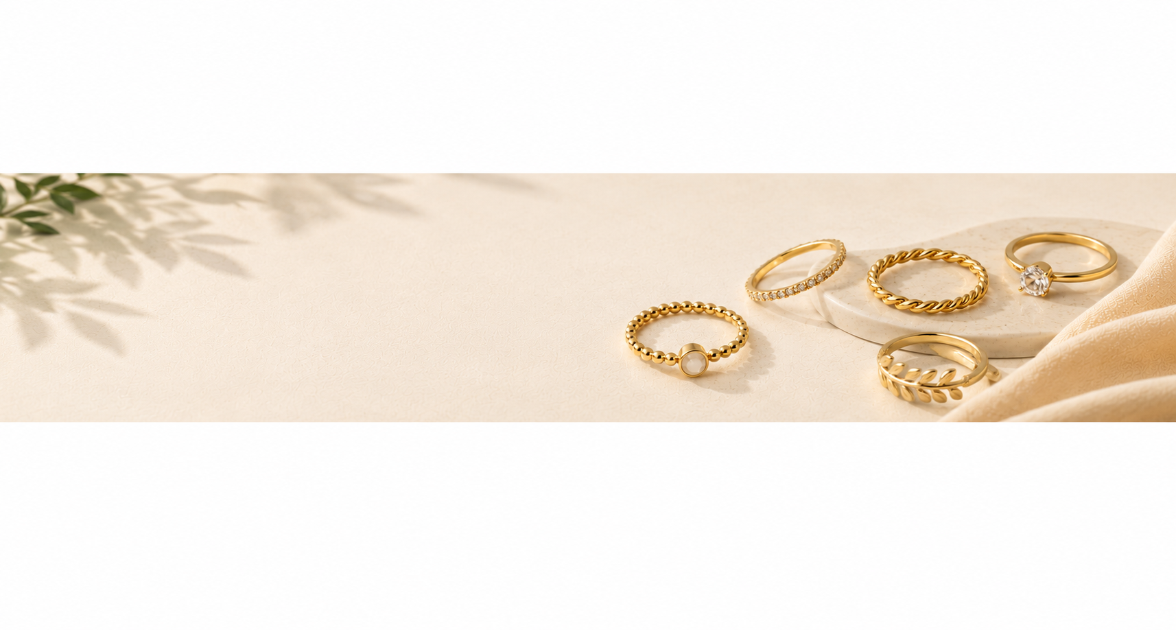 Anillo ajustable diseño sol golfi dorado
