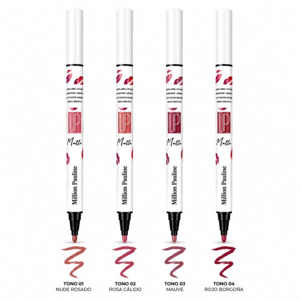 DLCMP1001-1 Delineador de labios cremoso de Million Pauline varios tonos
