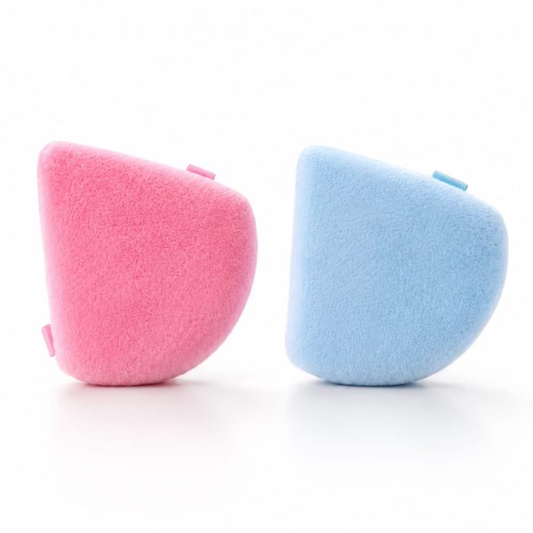 Esponjas de maquillaje triangulares multifuncionales pack x2 La Rose