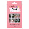 UÑPDD1001-12 Uñas postizas varioas diseños elegantes 3 D (Only Beauty,Pink Key Nail,X bonito)
