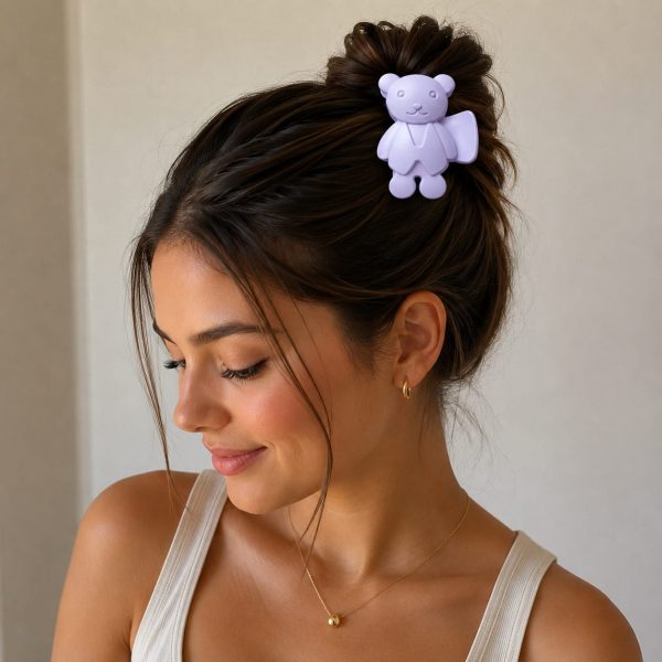 Vincha de cabello diseño osito varios colores (rosa,café,negro,blanco,verde,celeste,lila)