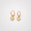 Argolla huggie dije corazon mama y bebe dorado