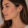 Aretes pequeños perla clásica