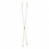 Cadena corrediza ajustable dorada acero inoxidable
